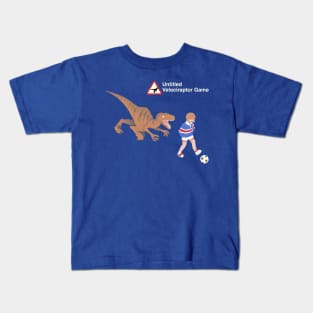 Untitled Velociraptor Game Kids T-Shirt